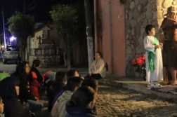 San Antonio Tlayacapan celebrates traditional posaditas